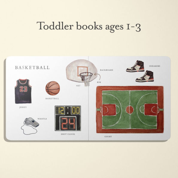 Our Big Book of Sports: A Collection of 100+ Foundational Words for Future Athletes