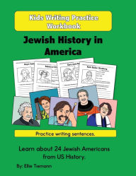 Title: Kids Writing Practice Workbook: Jewish History in America, Author: Ellie Tiemann