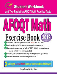 Title: AFOQT Math Exercise Book: Student Workbook and Two Realistic AFOQT Math Tests, Author: Reza Nazari