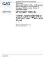 Medicare fraud - further actions needed to address fraud, waste, and abuse: testimony before the Subcommittee on Oversight and Investigations, Committee on Energy and Commerce, House of Representatives /