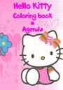 Hello Kitty Agenda & Coloring book: A lovely coloring book and agenda for you to enjoy. This 124 page book consists of 58 images to color, A - Z contact pages and a 365 day agenda you can fill out daily. Great for any school child.
