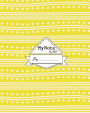 Notebook: My Note My Idea ,8 x 10, 110 pages : Assortment Yellow: (School Notebooks)