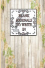 Blank Journals To Write In: Blank Notebook Custom Journal Lined Paper 150 Pages 6