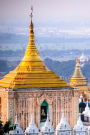 Elaborate Pagoda Temple Complex Mandalay Myanmar Travel Journal: 150 Page Lined Notebook/Diary