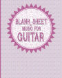 Blank Sheet Music for Guitar: 100 Blank Pages with Guitar Chord Boxes, Standard Staff & Tablature - Music Manuscript Pad / Sheet Music Blank Paper / Manuscript Staff Paper