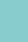 Caribbean Blue 101 - Lined Notebook: Medium Ruled, Soft Cover, 6 x 9 Journal, 101 Pages