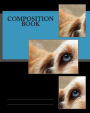 Composition Book: Blue Eyed Dog