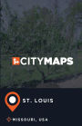 City Maps St. Louis Missouri, USA