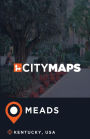 City Maps Meads Kentucky, USA