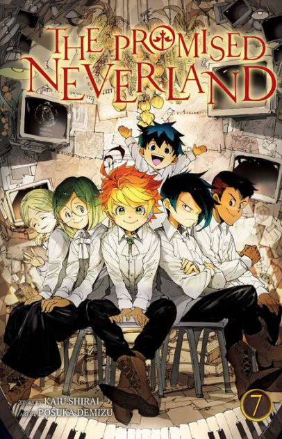 The Promised Neverland on X: Oyakusoku no Neverland volume cover