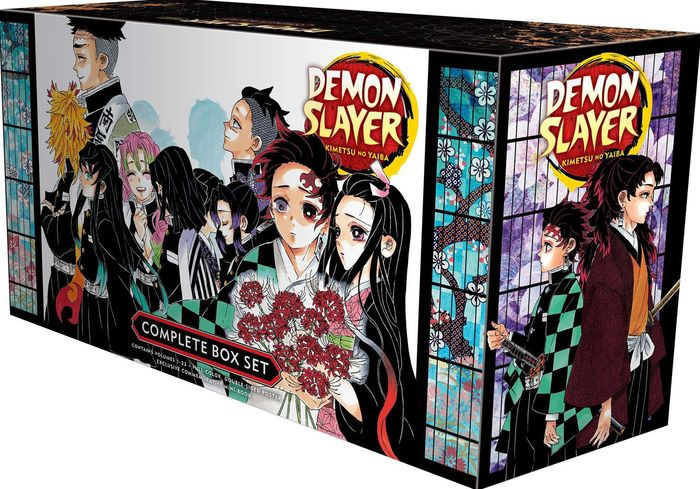 Demon Slayer Complete Box Set: Includes Volumes 1-23, Poster and Booklet by  Koyoharu Gotouge, Paperback