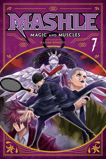 Mashle Magic and Muscles Manga volumes 3-5