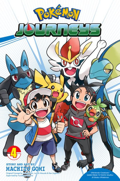 Pokémon Journeys, Vol. 1 by Machito Gomi, eBook