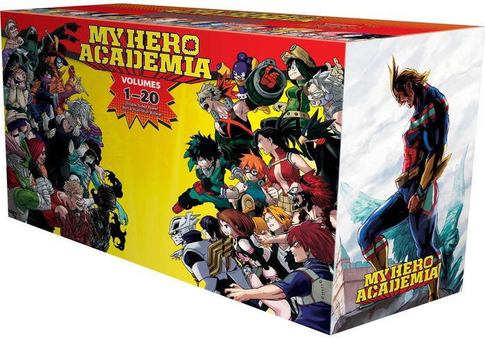 My Hero Academia Box Set 1: Includes Volumes 1-20 with Premium