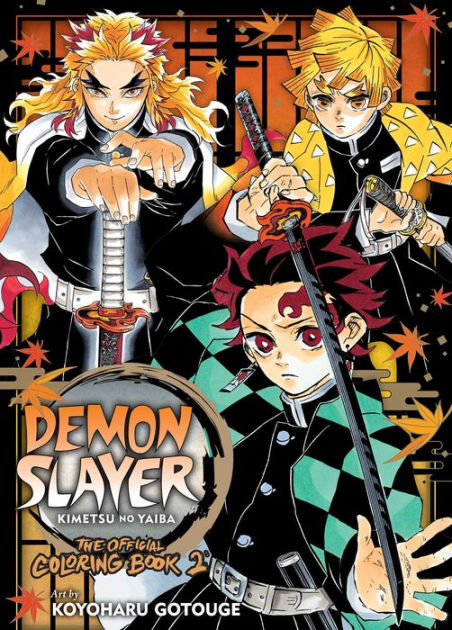 Demon Slayer: Kimetsu no Yaiba: The Official Coloring Book 2 by