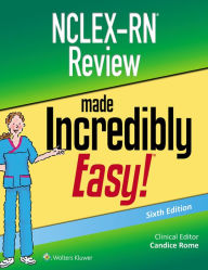 Title: NCLEX-RN Review Made Incredibly Easy, Author: Candice Rome