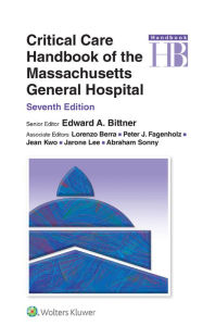 Title: Critical Care Handbook of the Massachusetts General Hospital: eBook without Multimedia, Author: Edward A. Bittner