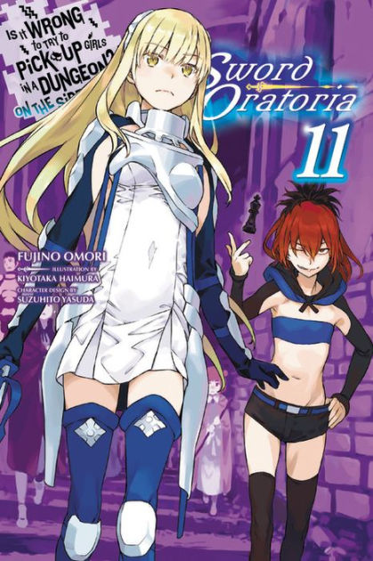 Danmachi Light Novel Fujino Omori Aurographed Anime Manga Comics