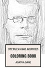 Stephen King Inspired Coloring Book: Stephen Kings Horror Characters and Macabre Book Atmosphere Inspired Adult Coloring Book