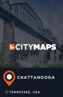 City Maps Chattanooga Tennessee, USA