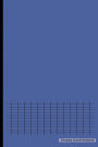 Everyday Journal Notebook - Graph Paper (Blue Cover): 6