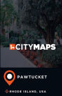 City Maps Pawtucket Rhode Island, USA