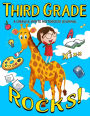Third Grade Rocks! A Draw and Write Notebook Journal: 120 Pages With Drawing Box on Top Half of Page and Lines on Bottom Half School Composition and Drawing Kids Notebook Journal For Girls - 8.5 by 11 inches