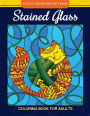 Stained Glass Coloring Book For Adults Stress Relieving Patterns: Relaxation for All Ages