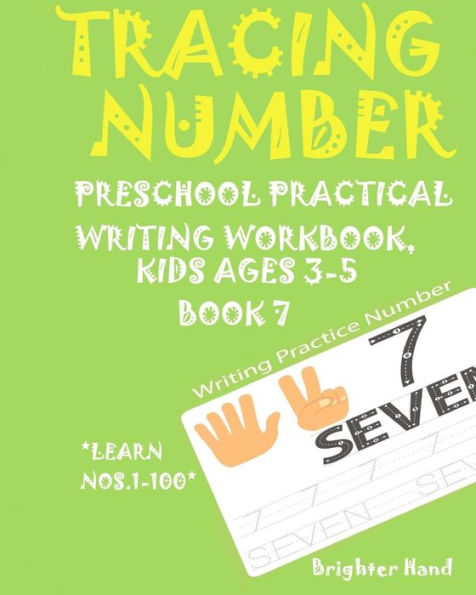 *tracing Number: Preschoolers*Practice Writing*Workbook, KIDS AGES*3-5*: *TRACING NUMBER: Preschoolers*Practice Writing*Workbook, KIDS AGES*3-5*