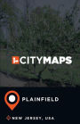 City Maps Plainfield New Jersey, USA