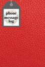 Phone Message Book: Phone Log Book: Telephone Memo , Journal ,Notebook , Log, Track, Monitor Phone Calls , Voice Mail 6
