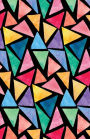 Bullet Journal Abstract Geometric Watercolor: 162 Numbered Pages With 150 Dot Grid Pages, 6 Index Pages and 2 Key Pages in Easy To Carry 5.5