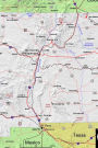 The Map of the State of New Mexico Journal: Take Notes, Write Down Memories in this 150 Page Lined Journal