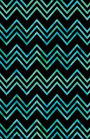 Bullet Journal Chevrons - Black: 162 Numbered Pages With 150 Dot Grid Pages, 6 Index Pages and 2 Key Pages in Easy To Carry 5.5