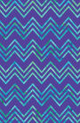 Bullet Journal Chevrons - Purple: Graph Design - 162 Numbered Pages With 150 Graph Style Grid Pages, 6 Index Pages and 2 Key Pages in Easy To Carry 5.5 X 8.5 Size