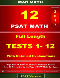 Title: PSAT Math Tests 1-12, Author: John Su