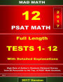 PSAT Math Tests 1-12