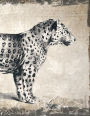 Leopard Notebook: 8.5 X 11 202 College Ruled Pages