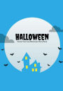 Halloween: Create Your Own Halloween Story Book, 100 Pages, Ice Cold Blue