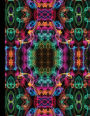 Abstract Curly Cues Notebook, Wide Ruled, 100 sheets/200 pages, 8.5