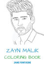 Zayn Malik Coloring Book: Clairvoyant Singer and One Direction Mastermind Beautiful R&B Artist and Producer Zayn Malik Inspired Adult Coloring Book