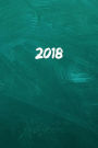 2018: Kalender/Terminplaner: 1 Woche auf 2 Seiten, Format ca. A5, Cover Schultafel