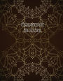 Creative Sheets: Mandala Cover Blank Book