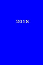 2018: Calendario/Planificador de cita: 1 semana en 2 lados, Formato 6