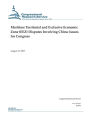 Maritime Territorial and Exclusive Economic Zone (EEZ) Disputes Involving China: Issues for Congress