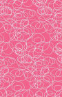Bullet Journal Abstract Scribbles In Pink: 162 Numbered Pages With 150 Dot Grid Pages, 6 Index Pages and 2 Key Pages in Easy To Carry 5.5 X 8.5 Size.
