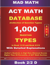 Title: 2018 ACT Math Database 2-2 D, Author: John Su
