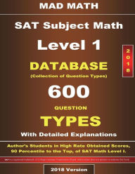 Title: 2018 SAT Subject Math Level I Database, Author: John Su