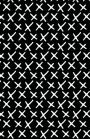 Journal Notebook Black and White Kisses: 162 Lined and Numbered Pages With Index Blank Journal For Journaling, Writing, Planning and Doodling.