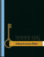 Fishing Accessories Maker Work Log: Work Journal, Work Diary, Log - 131 pages, 8.5 x 11 inches